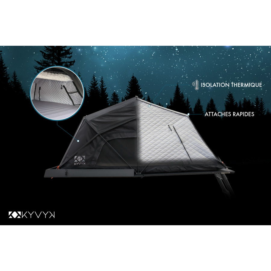 Winter roof tent pack